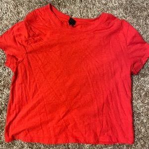 Basic red tee from Target